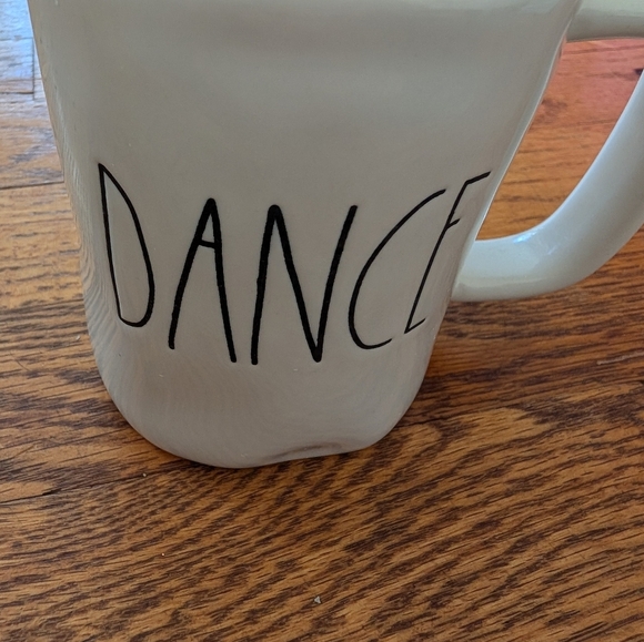 Rae Dunn 'Dance' White Ceramic Mug - Picture 2 of 8